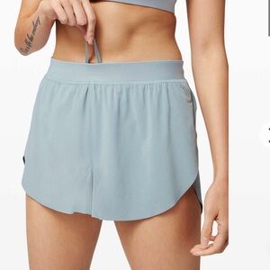lululemon athletica Light Blue Athletic Shorts